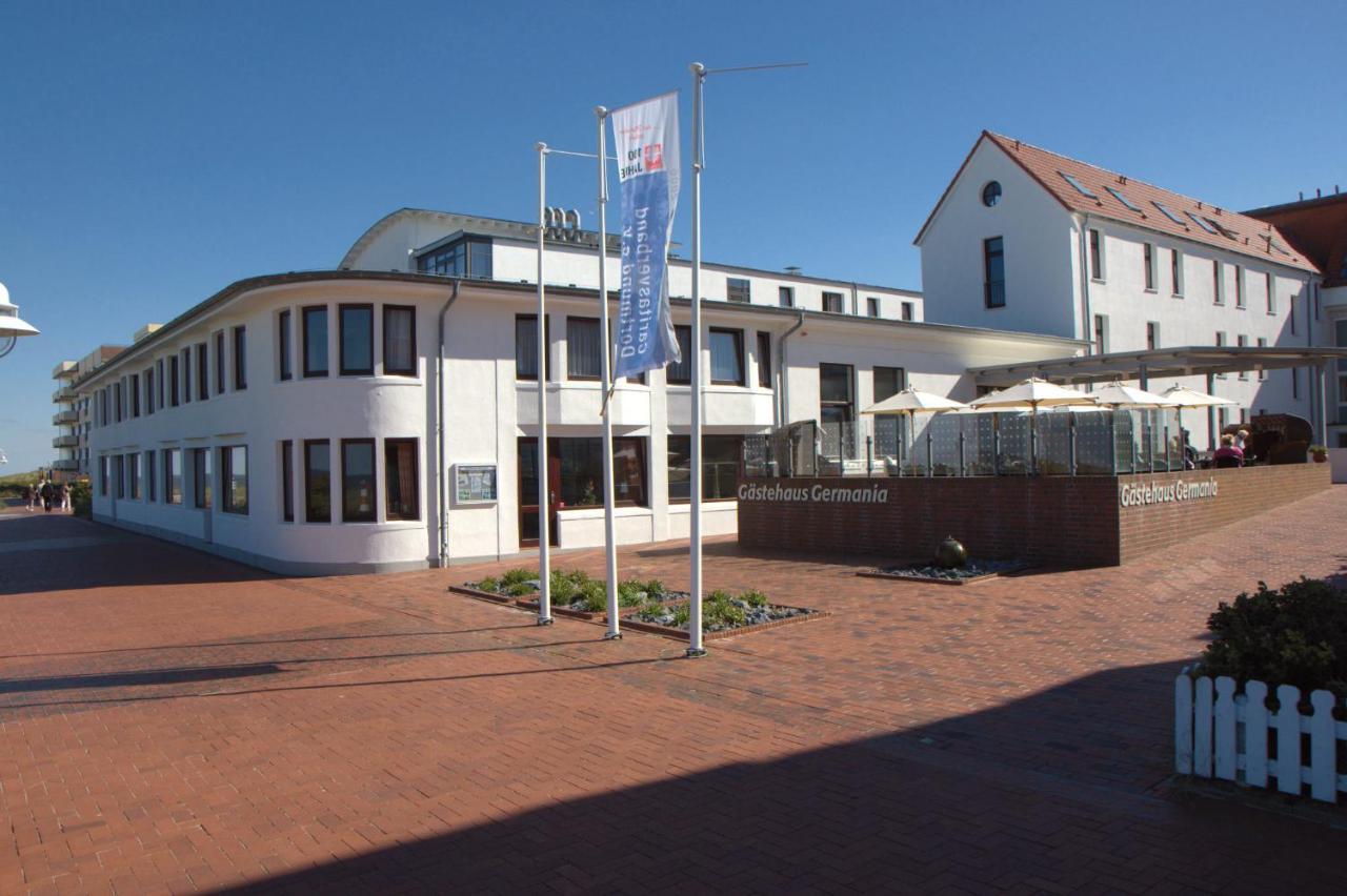 Gaestehaus Germania Wangerooge Eksteriør billede